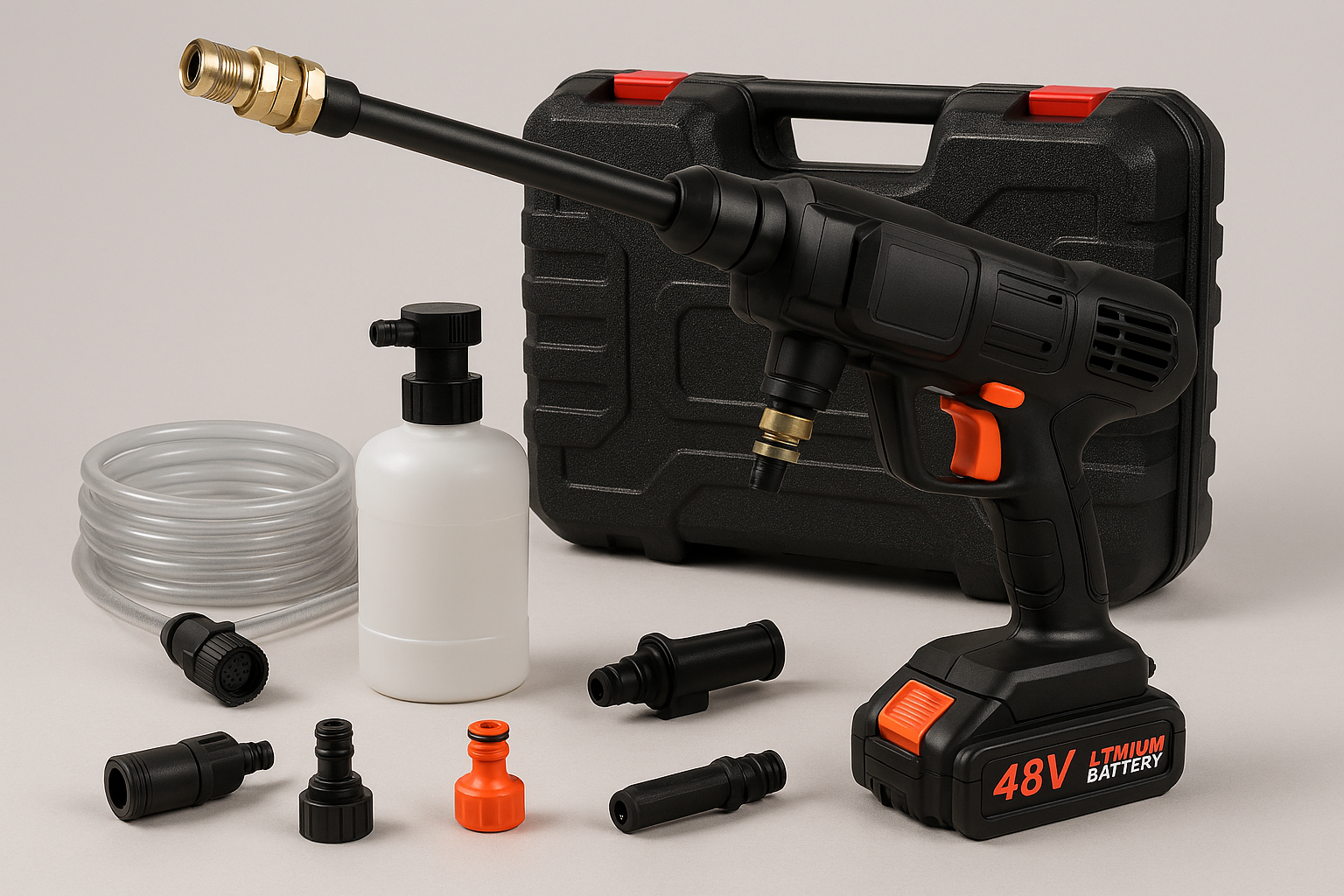 HIDROLAVADORA 1 BATERIA 48W (10 UND X CAJA)